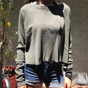 Brandy Melville Abigail Thermal Top